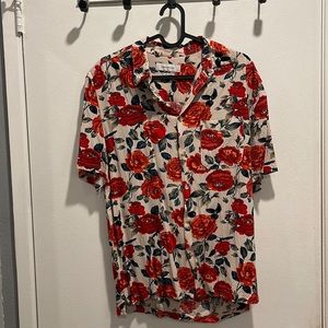 Urban Outfitters Roses Shirt
